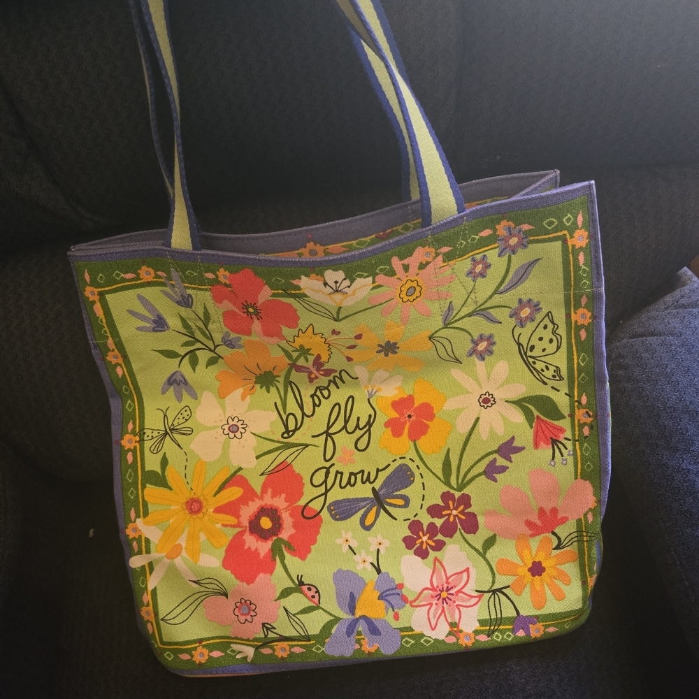 Brighton Bloom Fly Grow Tote Bag - Picture 6 of 6